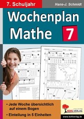 Wochenplan Mathe / Klasse 7