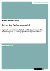 E-Learning Evaluationsmodell