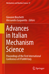 Advances in Italian Mechanism Science