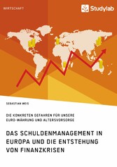 Das Schuldenmanagement in Europa und die Entstehung von Finanzkrisen