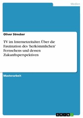 TV im Internetzeitalter. Über die Faszination des 'herkömmlichen' Fernsehens und dessen Zukunftsperspektiven