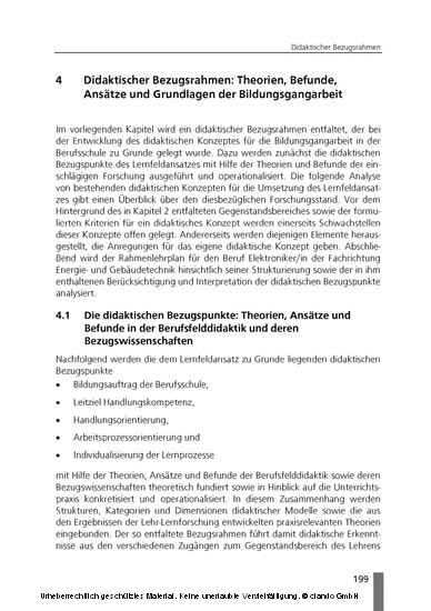 Arbeitsprozessorientierte Lernsituationen und Curriculumentwicklung in der Berufsschule