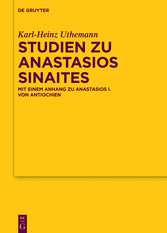 Studien zu Anastasios Sinaites