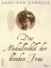 Das Medaillonbild der blonden Frau