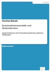 Kommunikationsmodelle und Medientheorien