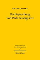 Rechtsprechung und Parlamentsgesetz