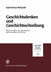 Geschichtsdenken und Geschichtsschreibung