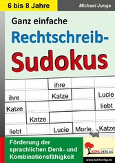 Rechtschreib-Sudokus