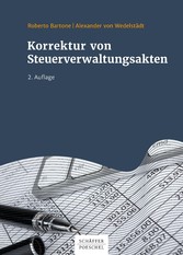 Korrektur von Steuerverwaltungsakten