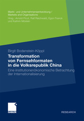 Transformation von Fernsehformaten in die Volksrepublik China