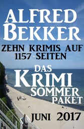 Das Krimi Sommer Paket Juni 2017: Zehn Krimis auf 1157 Seiten