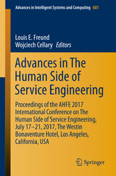 Advances in The Human Side of Service Engineering