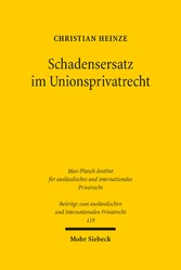 Schadensersatz im Unionsprivatrecht