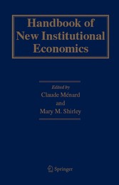 Handbook of New Institutional Economics