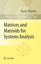 Matrices and Matroids for Systems Analysis