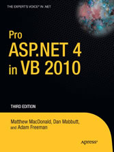 Pro ASP.NET 4 in VB 2010