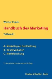 Handbuch des Marketing, Teilband I.