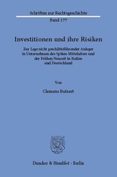 Investitionen und ihre Risiken.