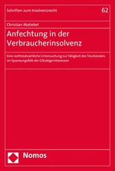 Anfechtung in der Verbraucherinsolvenz