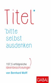 Titel bitte selbst ausdenken