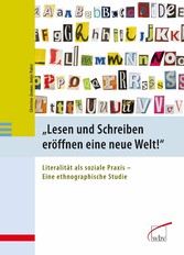 Lesen und Schreiben eröffnen eine neue Welt!