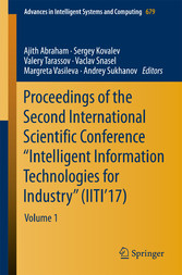 Proceedings of the Second International Scientific Conference 'Intelligent Information Technologies for Industry' (IITI'17)