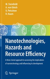 Nanotechnologies, Hazards and Resource Efficiency