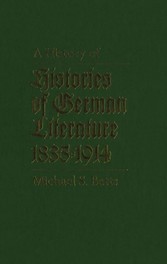 History of Histories of German Literature, 1835-1914