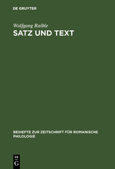 Satz und Text