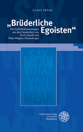 'Brüderliche Egoisten'