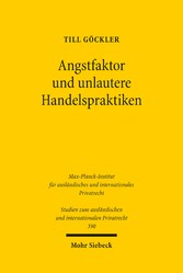 Angstfaktor und unlautere Handelspraktiken