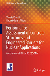 Performance Assessment of Concrete Structures and Engineered Barriers for Nuclear Applications