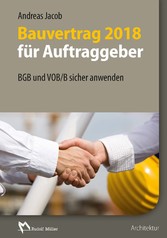 Bauvertrag 2018 für Auftraggeber - E-Book (PDF)