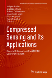 Compressed Sensing and its Applications