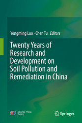 Twenty Years of Research and Development on Soil Pollution and Remediation in China