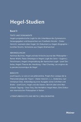 Hegel-Studien Band 3