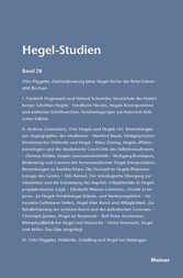 Hegel-Studien Band 28