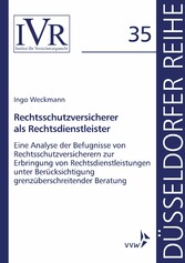 Rechtsschutzversicherer als Rechtsdienstleister