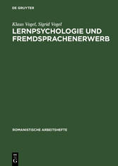 Lernpsychologie und Fremdsprachenerwerb