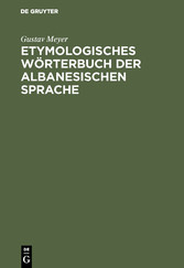 Etymologisches Wörterbuch der albanesischen Sprache