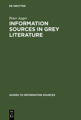 Information Sources in Grey Literature