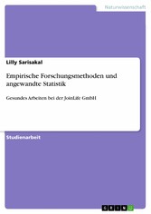 Empirische Forschungsmethoden und angewandte Statistik