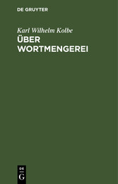 Über Wortmengerei