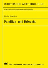 Familien- und Erbrecht