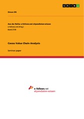 Cocoa Value Chain Analysis