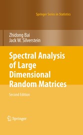 Spectral Analysis of Large Dimensional Random Matrices