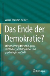 Das Ende der Demokratie?