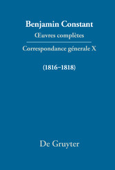 Correspondance générale 1816-1818