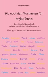 Die coolsten Vornamen für Mädchen - Das aktuelle Namenbuch mit den trendigsten Mädchennamen