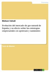 Evolución del mercado de gas natural de España, y su efecto sobre las estrategias empresariales en upstream y suministro